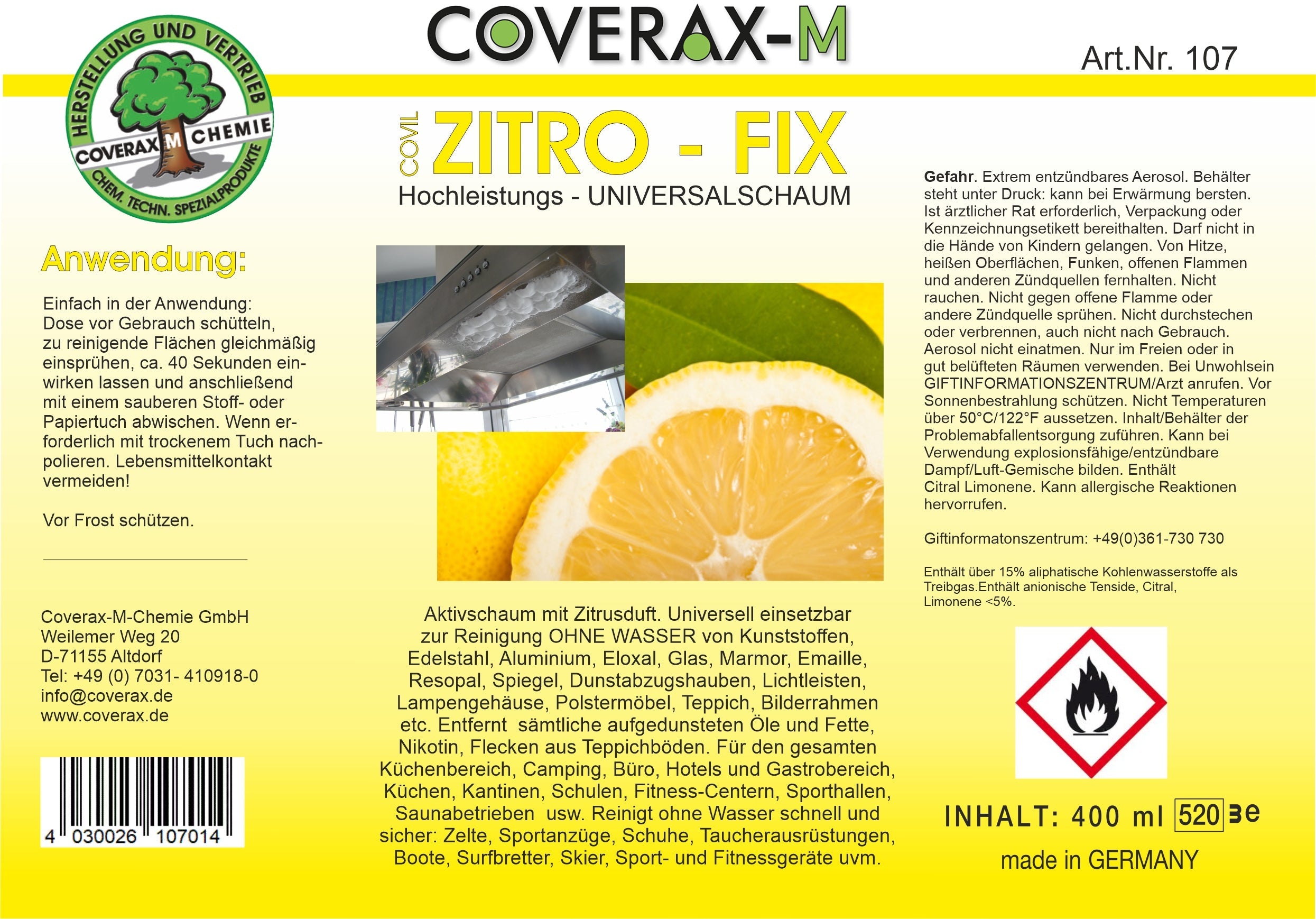 Zitro-Fix Universalschaum