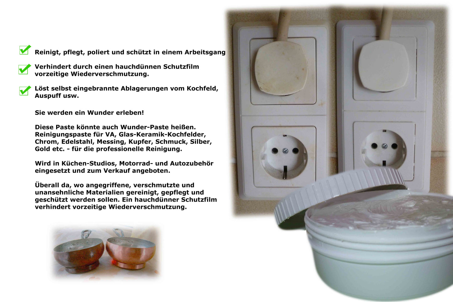 Polier- und Pflegepaste, 250g