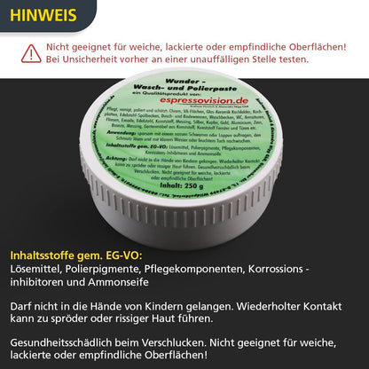 Polier- und Pflegepaste "Wunderpaste" 250g