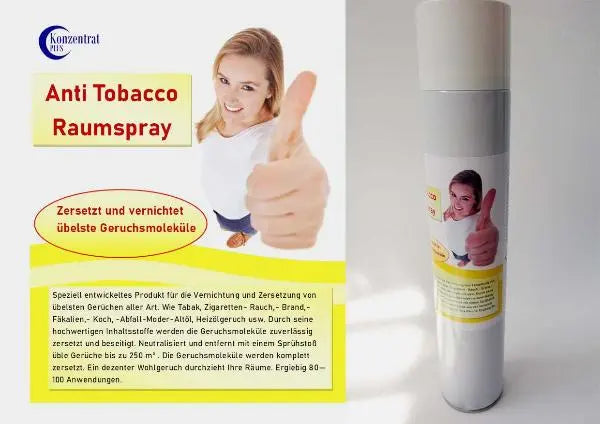 Anti Tobacco Raumspray gegen Tabakgeruch