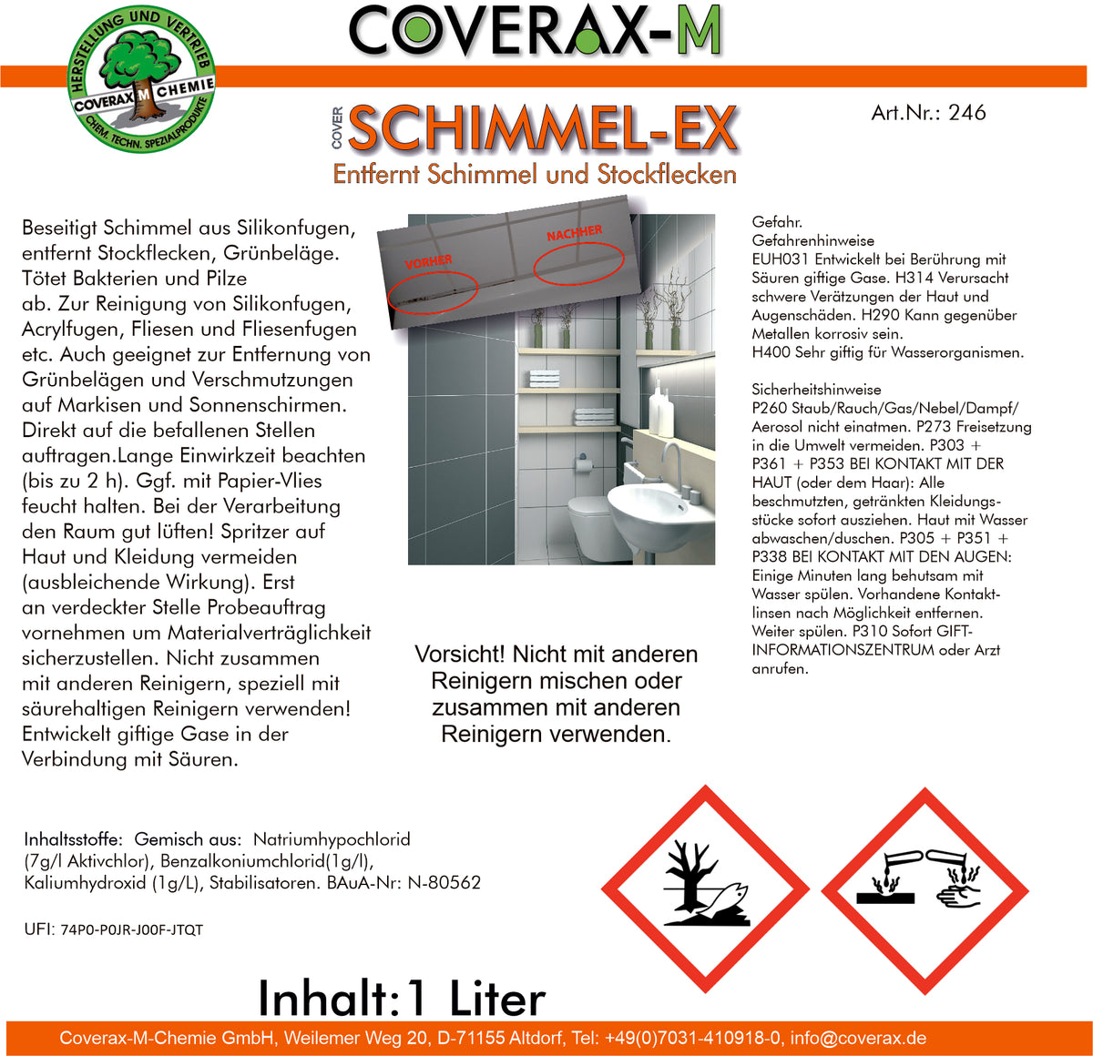 Coverax Schimmel EX