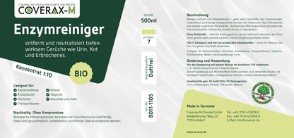 Enzymreiniger Katze – 2-in-1 Konzentrat