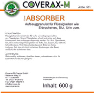 Art. Nr. 501 - Absorber Granulat für Erbrochenes etc. Flasche á 700g