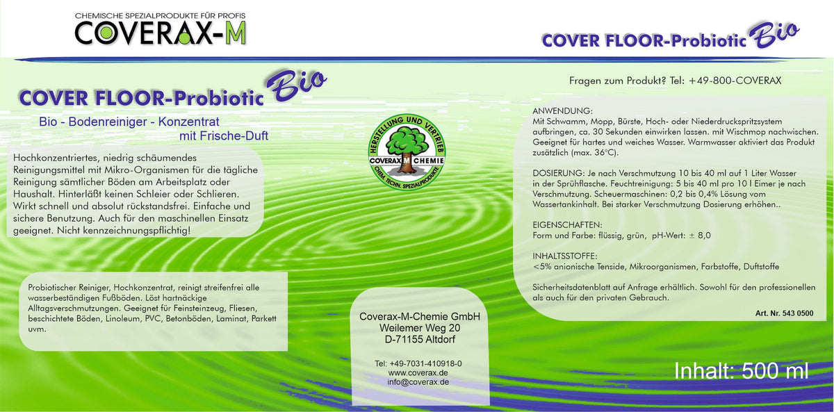 Bodenreiniger COVER FLOOR
