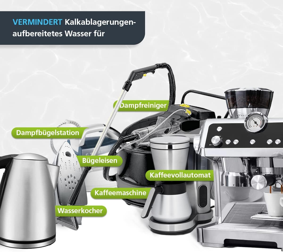 Nachfüll-Granulat für Wasserfilter