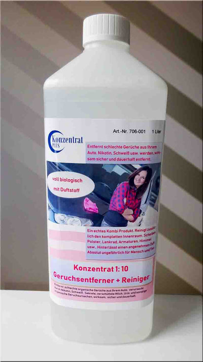 Odor remover with fragrance - car | concentrate, 1l