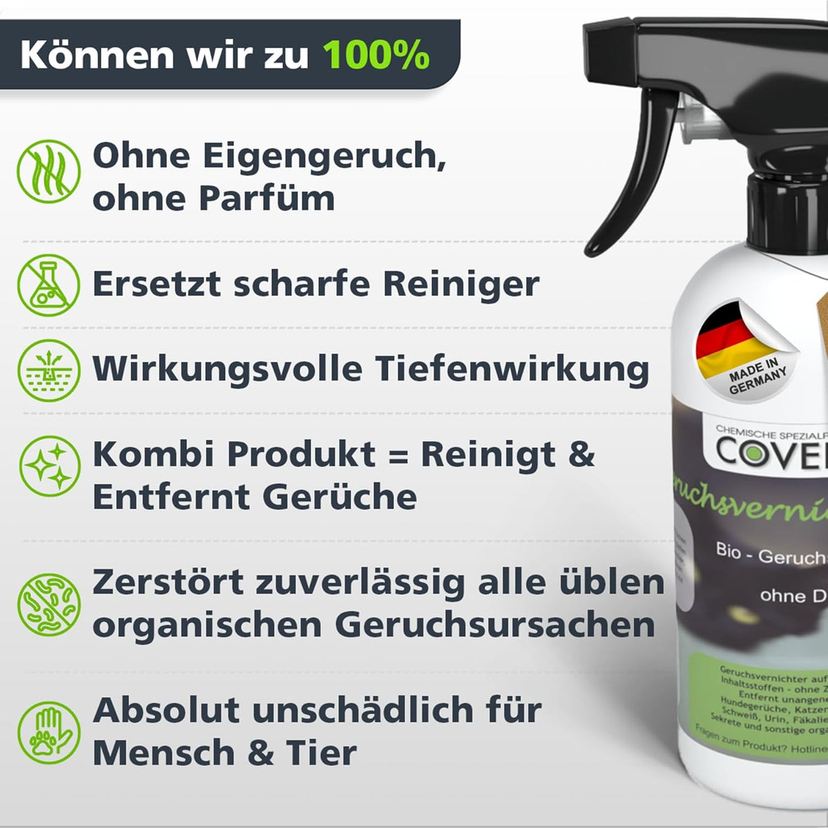 Geruchsentferner  - Sensitiv+ (Ohne Duft)