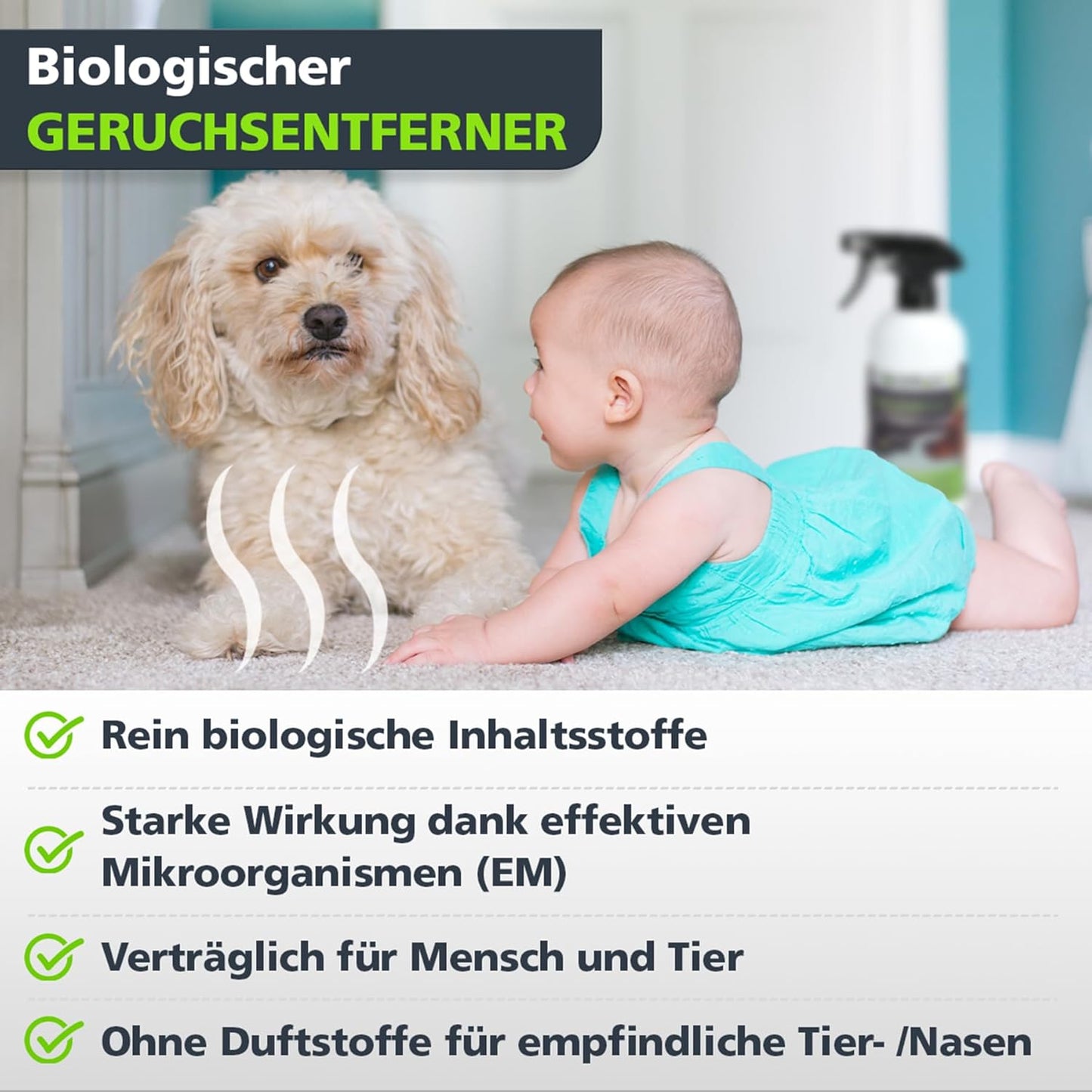 Geruchsentferner ohne Duft - 500ml