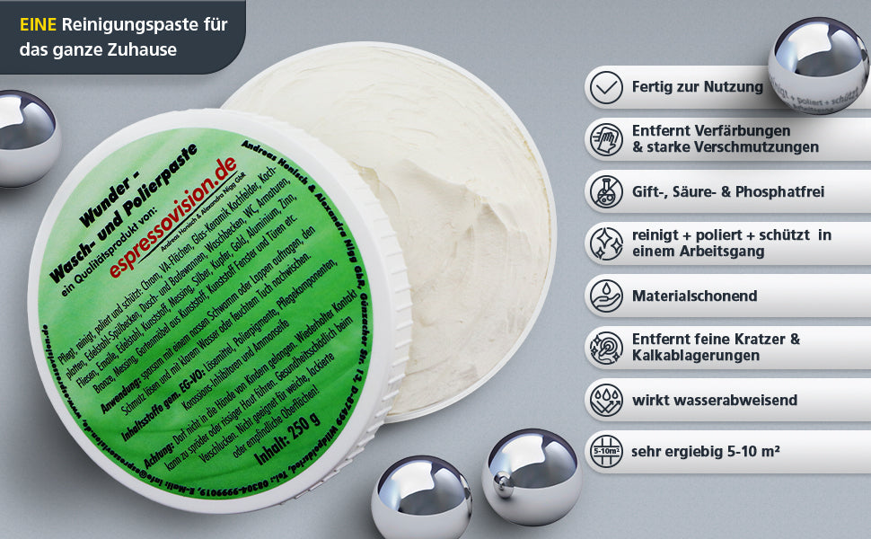 Polier- und Pflegepaste "Wunderpaste" 250g