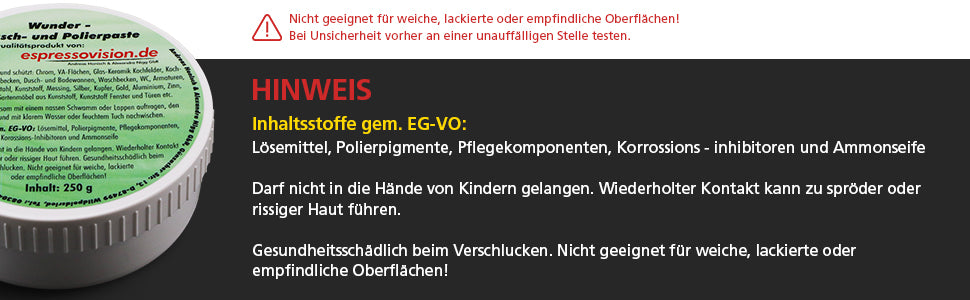 Polier- und Pflegepaste "Wunderpaste" 250g