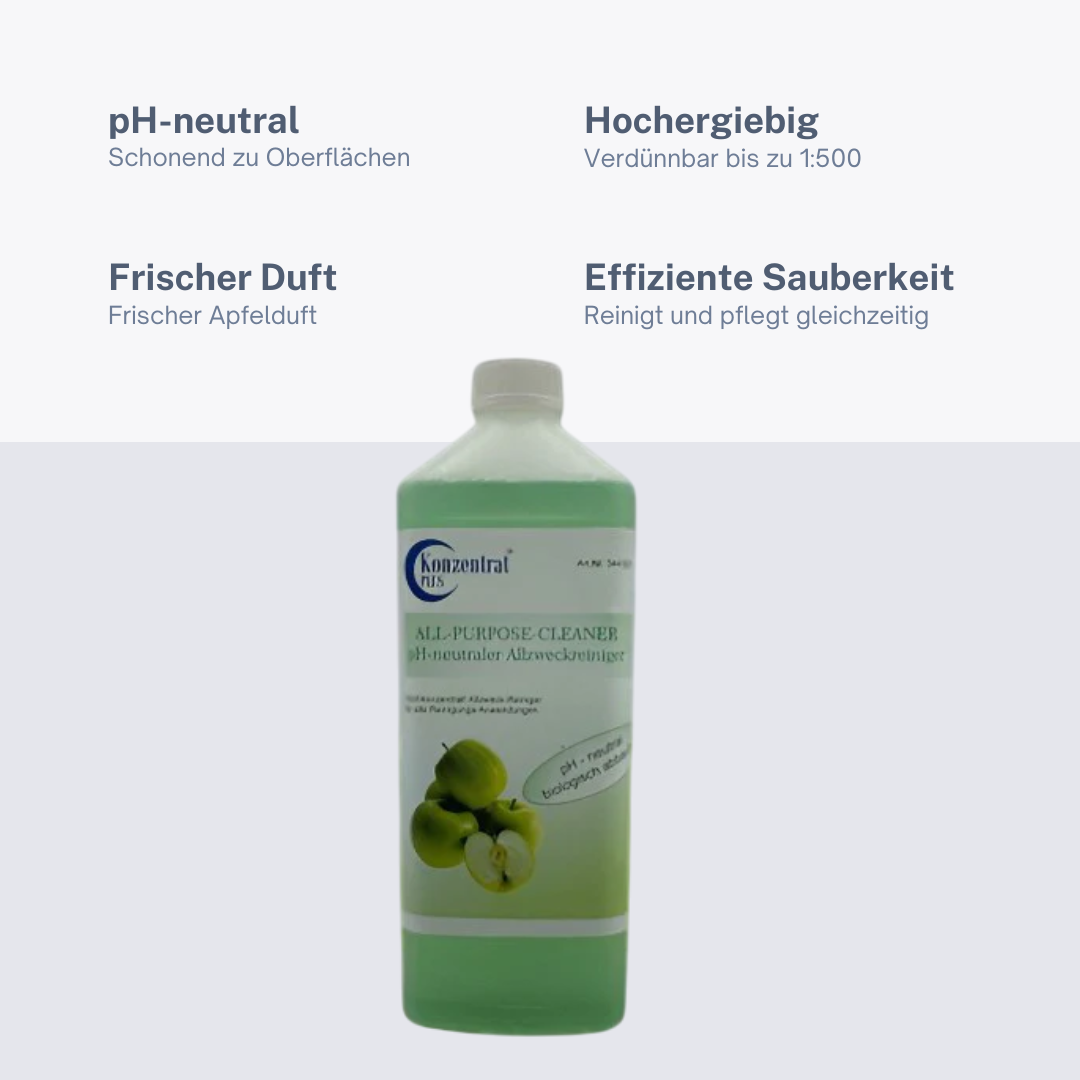 pH-neutral all-purpose cleaner