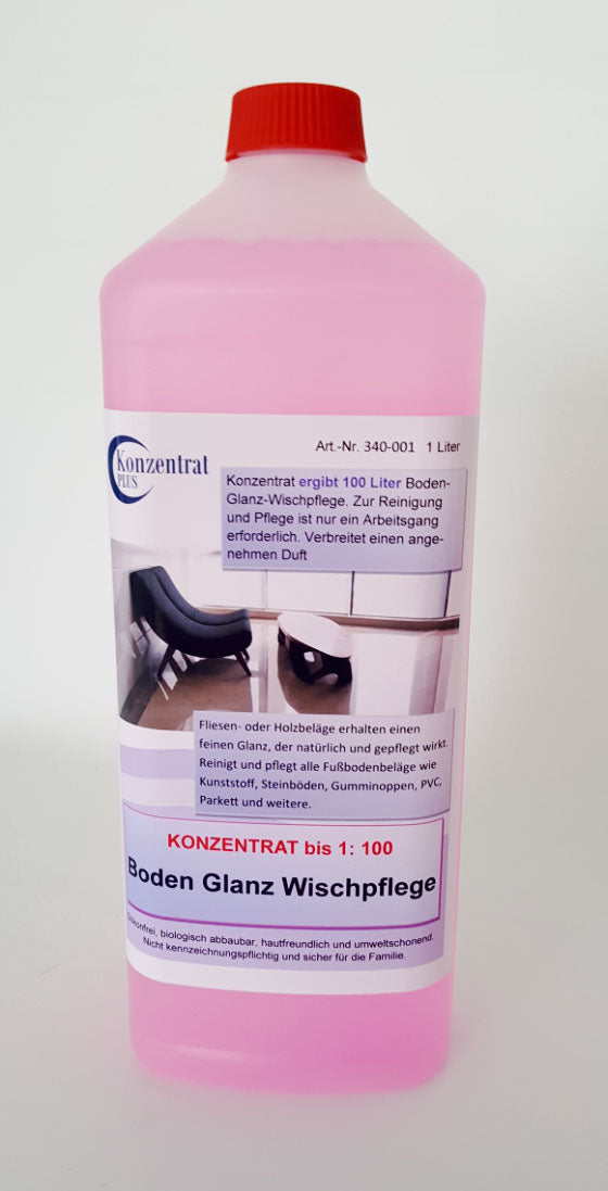 Boden Glanz Wischpflege