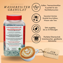 Nachfüll-Granulat für Wasserfilter