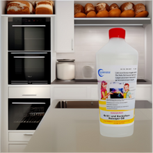 Grill and oven cleaner