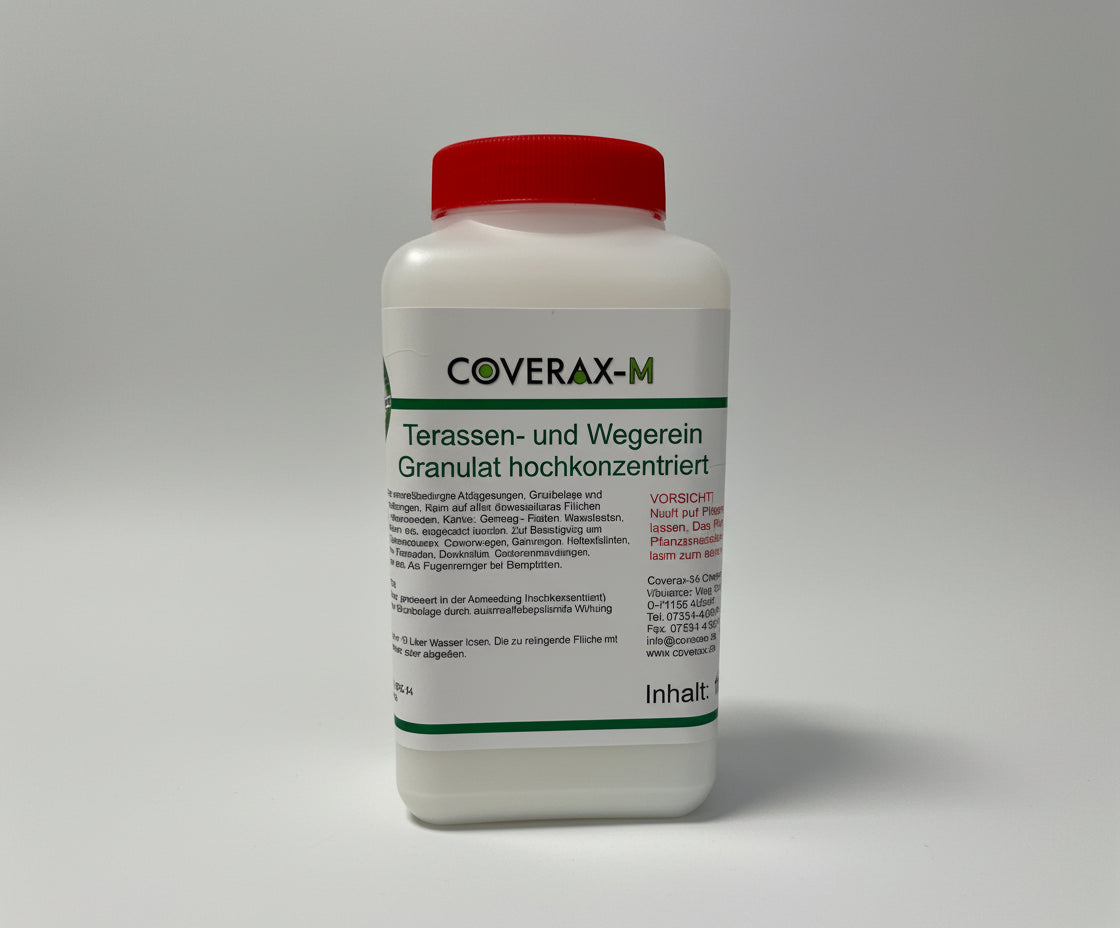 Terrassen- und Wegereiniger, Dose á 1 Kg Granulat