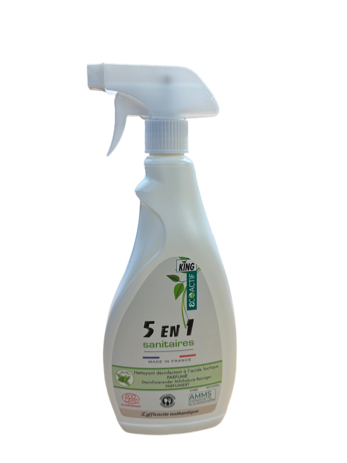 Desinfektionsreiniger "King Ecoactive" Sprühflasche 750ml