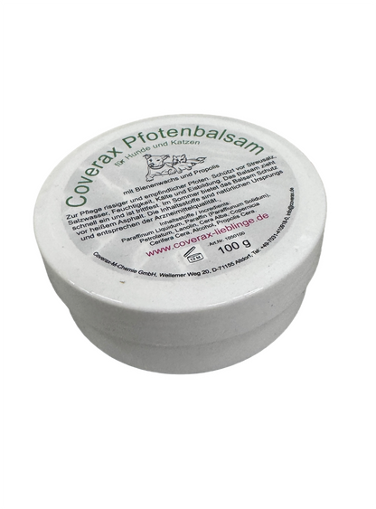 1050100 - Coverax Pfotenbalsam 100g Deckeldose