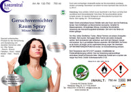 Raum Spray - Minze Menthol, 750ml