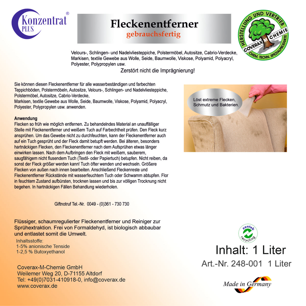 Fleckenentferner