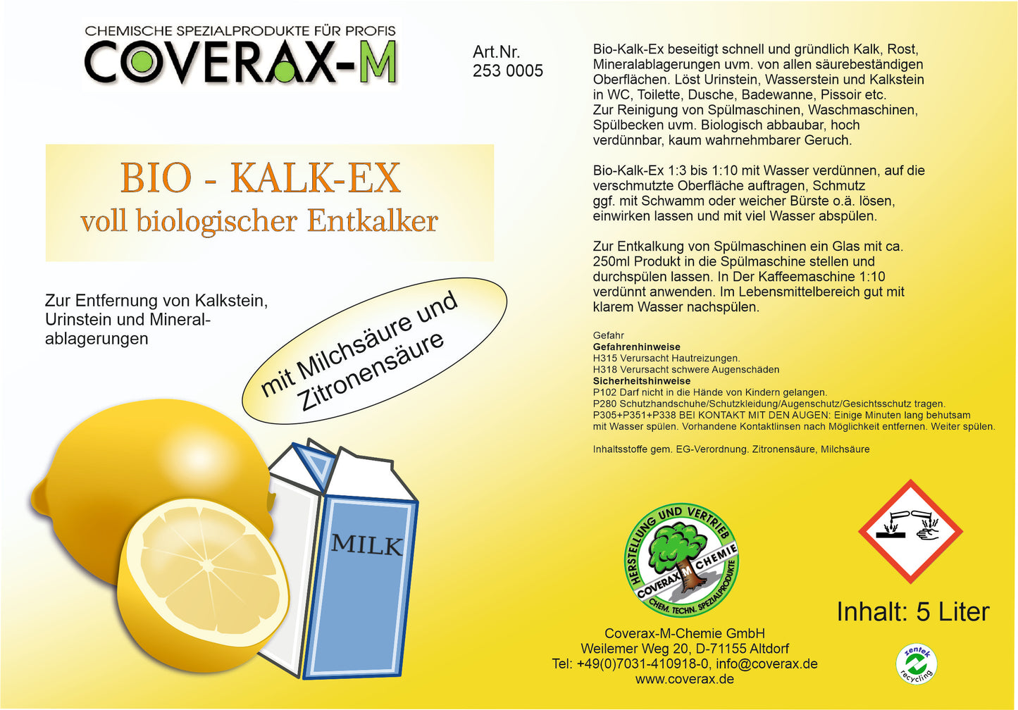 Bio Kalk Ex - Descaler