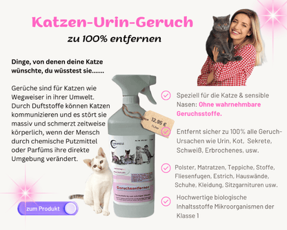 Geruchsentferner - Katze | Anwendungsfertig, 1l