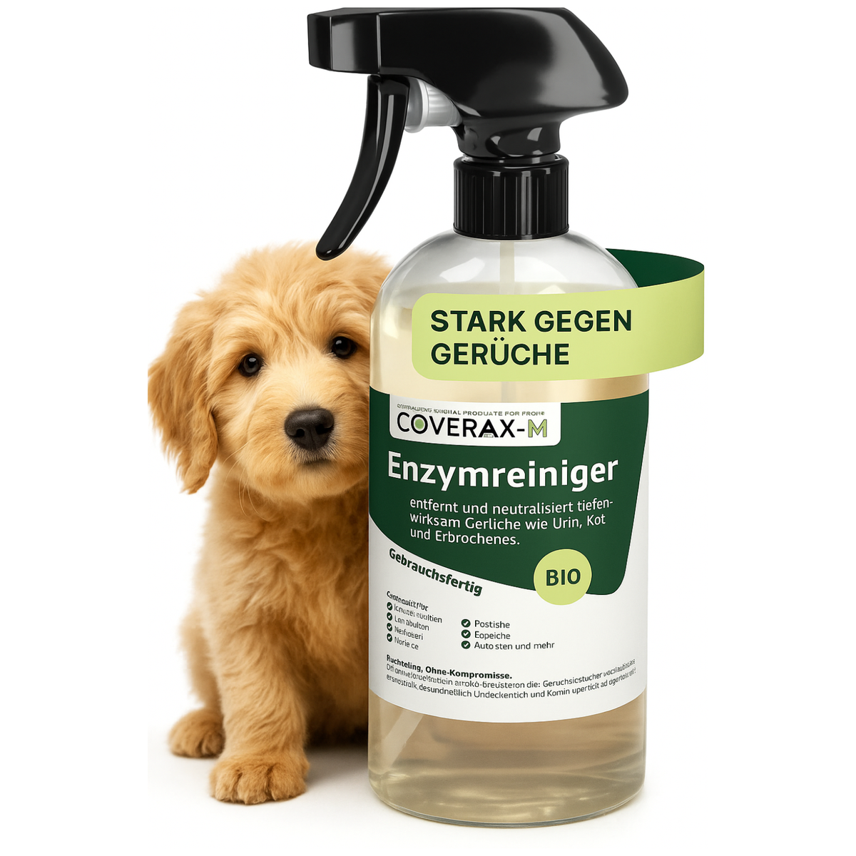 Coverax Enzymreiniger gegen Hundegerüche