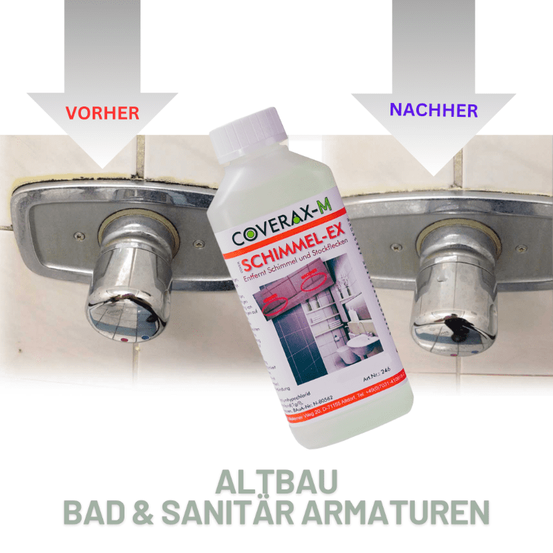 fahrradanhänger schimmel entfernen Coverax Schimmel EX – Schimmel & Stockflecken effektiv entfernen
