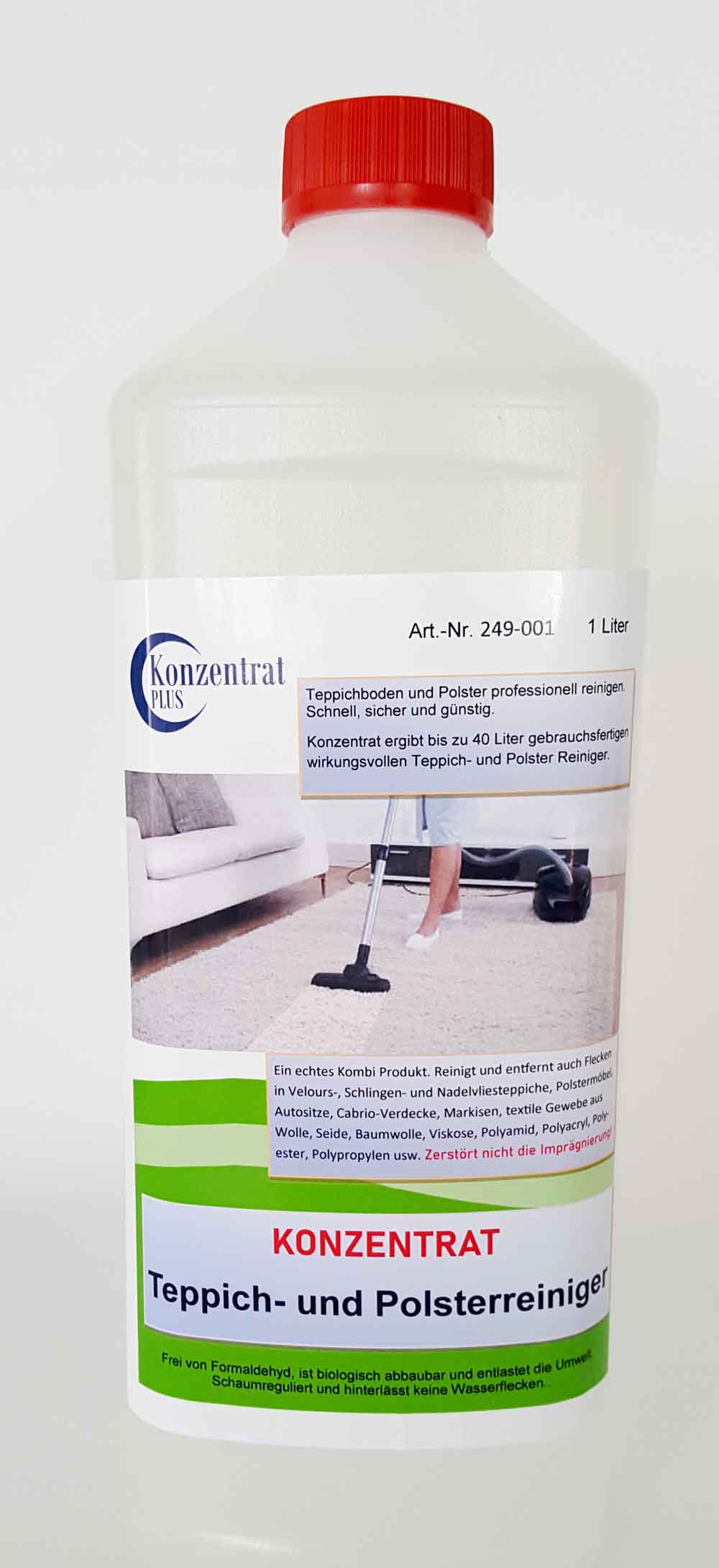 Carpet and upholstery cleaner