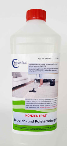 Carpet and upholstery cleaner