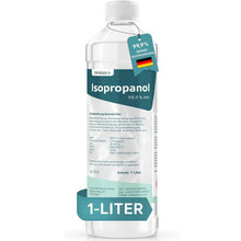 Coverax Isopropanol 99,9% 1 Liter – Isopropanol –  Höchste Reinheit verdampft komplett rückstandsfrei für empfindliche Elektronik und Platinen mit integriertem Spritzeinsatz für punktgenaues, sauberes Dosieren ohne Verschwendung.