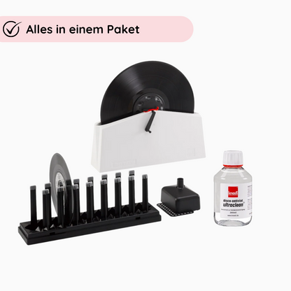 Knosti Disco Antistat Schallplatten Waschgerät Komplettset