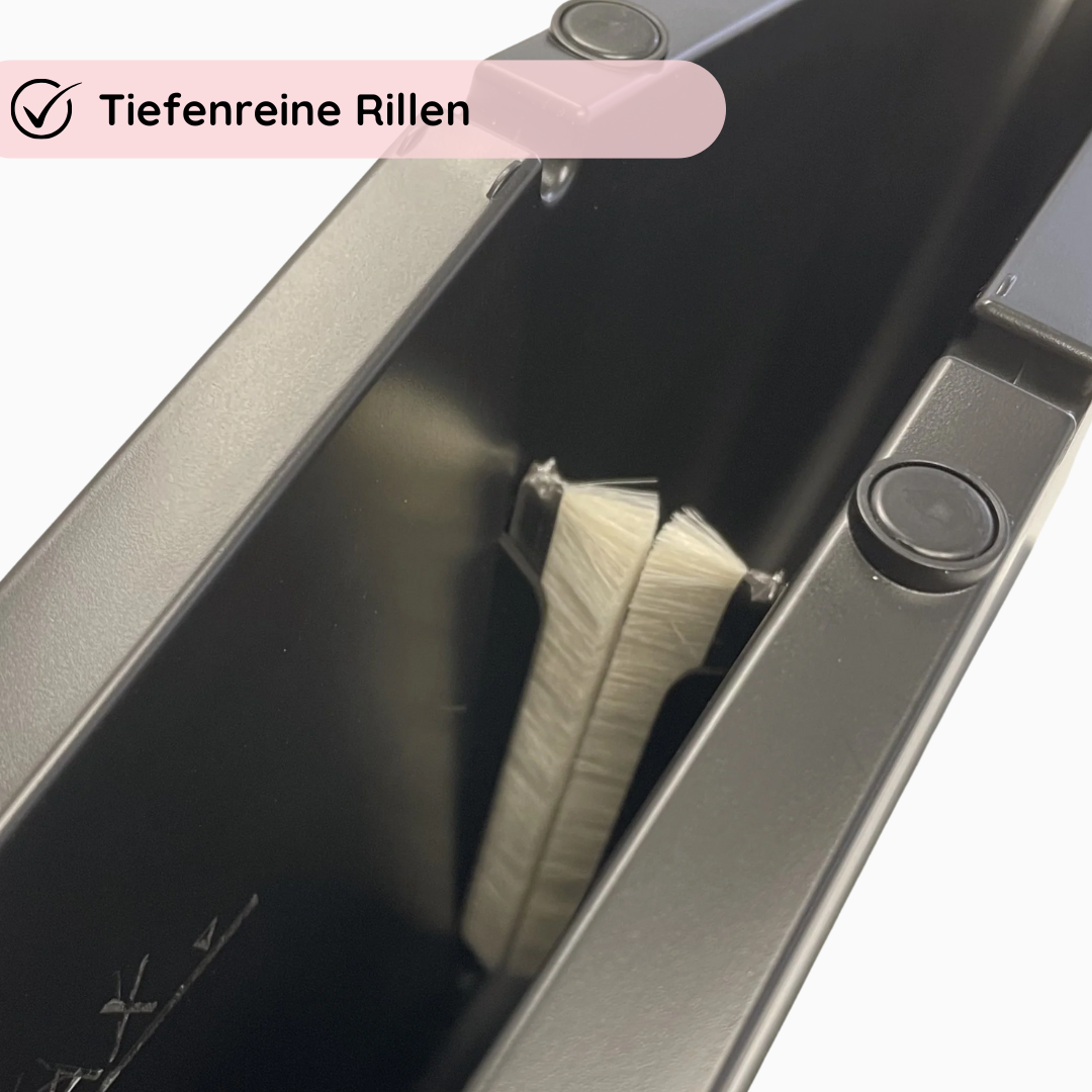 Knosi Disco-Antistat Record Cleaning Device – Set with Cleaning Fluid